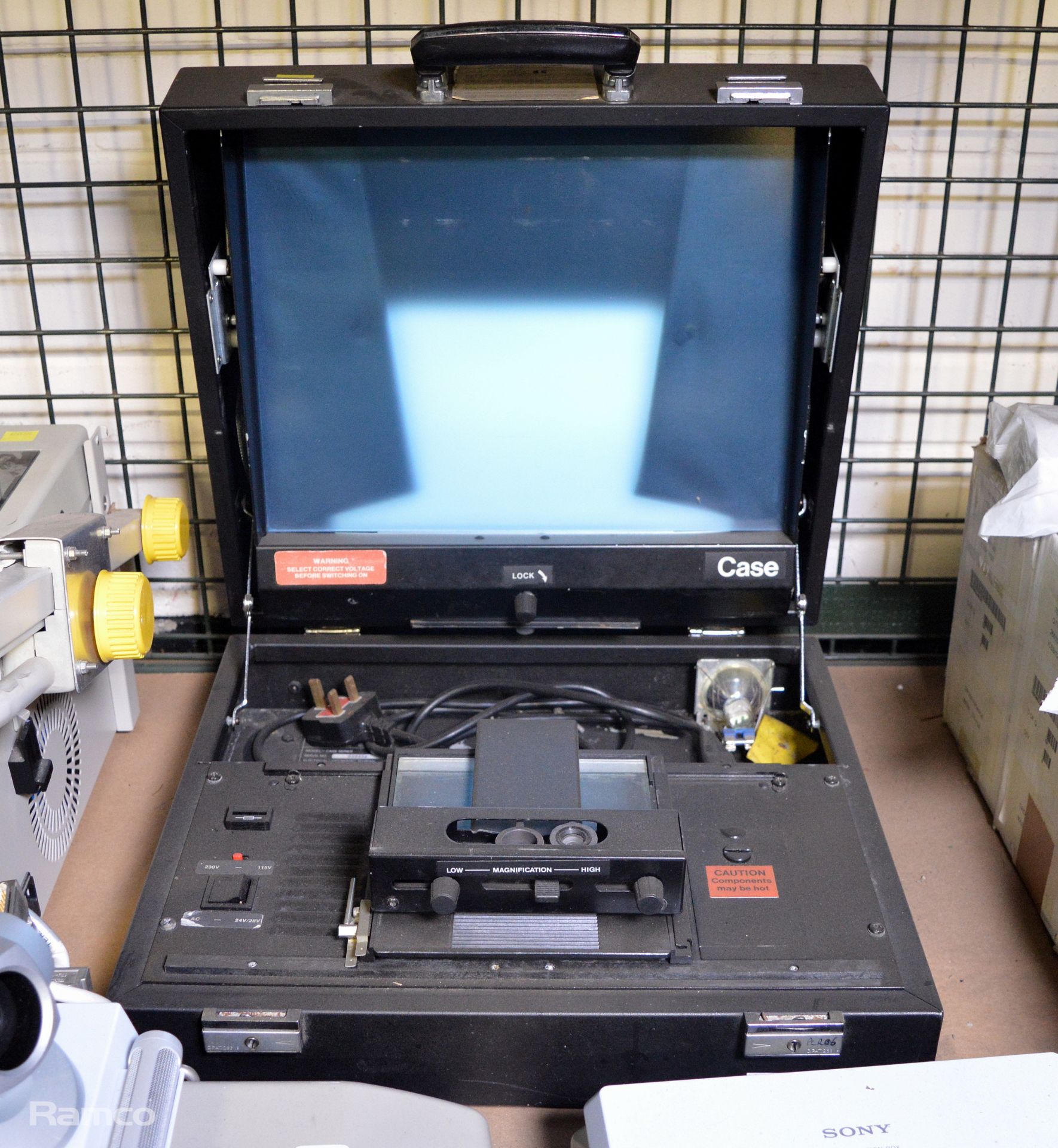 Office Equipment - Canon Printer, Thermo Paper, Case Portable Microfiche Reader, Sony GV-D - Image 3 of 7