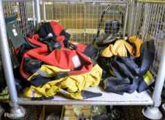 4x Fire Rescue Dry Suits - X Large & 2x Fire Rescue Dry Suits - XX Large