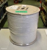 White Poly Fibrous Rope 220m x 9mm - NSN 4020-99-120-8692