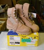 Spare Belleville Combat Boots - one boot size 7.5 W and one boot 7 W