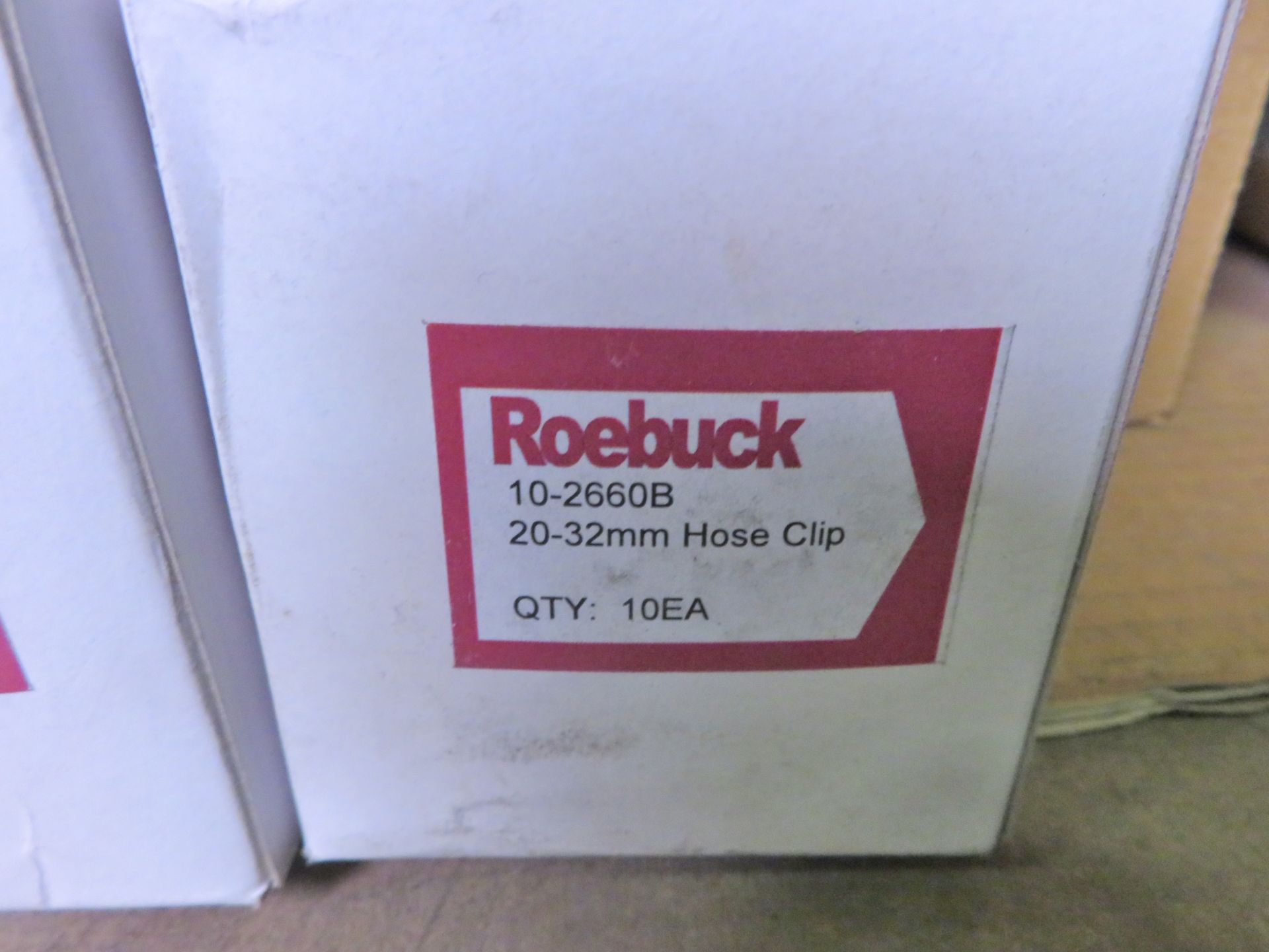 Roebuck 20-32mm Hose clips - 28 boxes - 10 clips per box - Image 3 of 4
