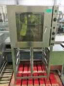 Lincat EC09 A004 Convection Oven with tray racking stand - L760 x W850 x H1550mm