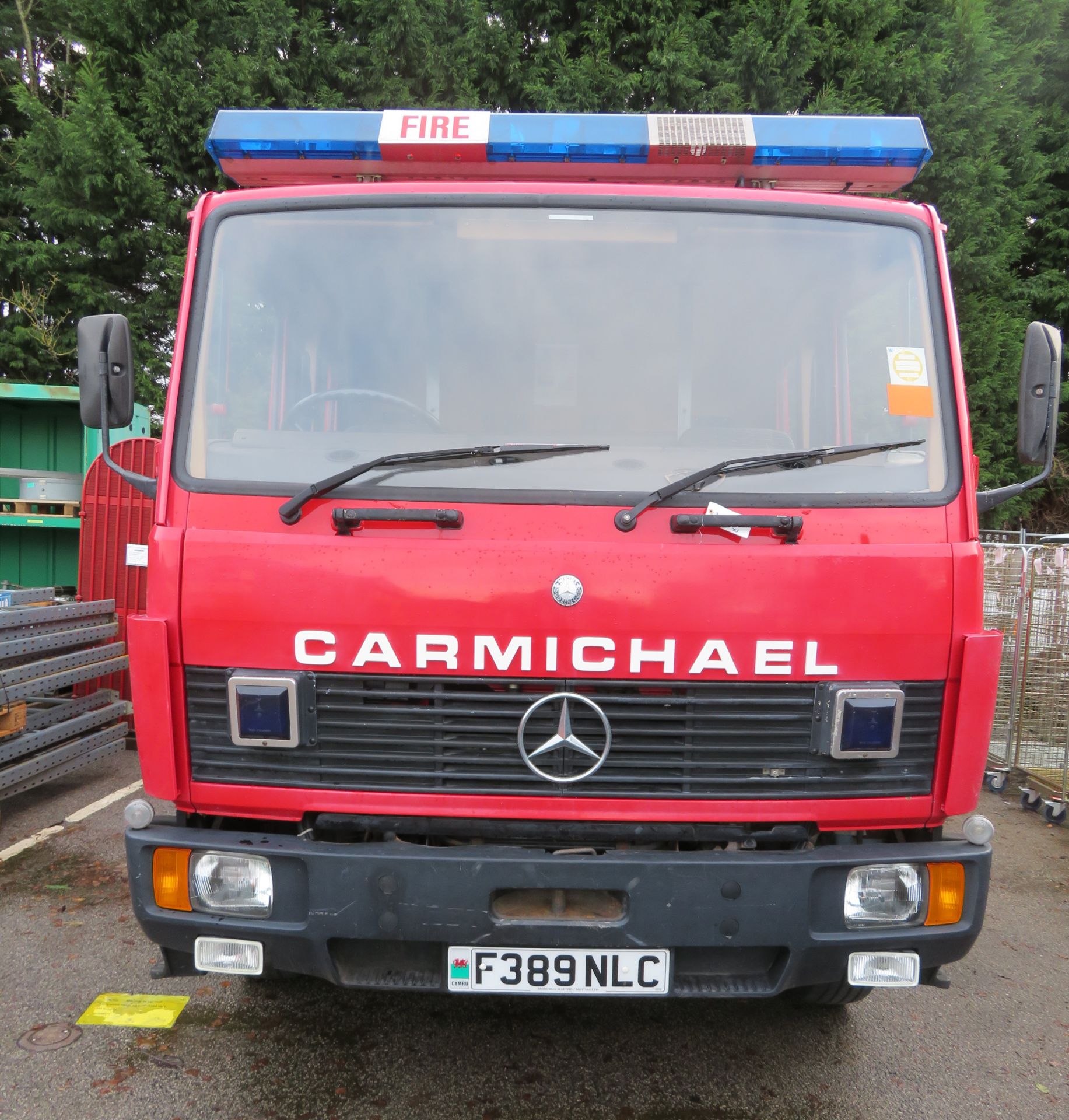 Carmichael 1120 Fire Engine - F reg - 1988 - Red - 958cc - Diesel - Mercedes-Benz Daimler-Benz Motor - Image 42 of 63