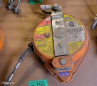 G Guard Load Arrester Retractable Safety Line - 1000kg