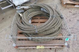 4x Metal Anchor Ropes - 19m