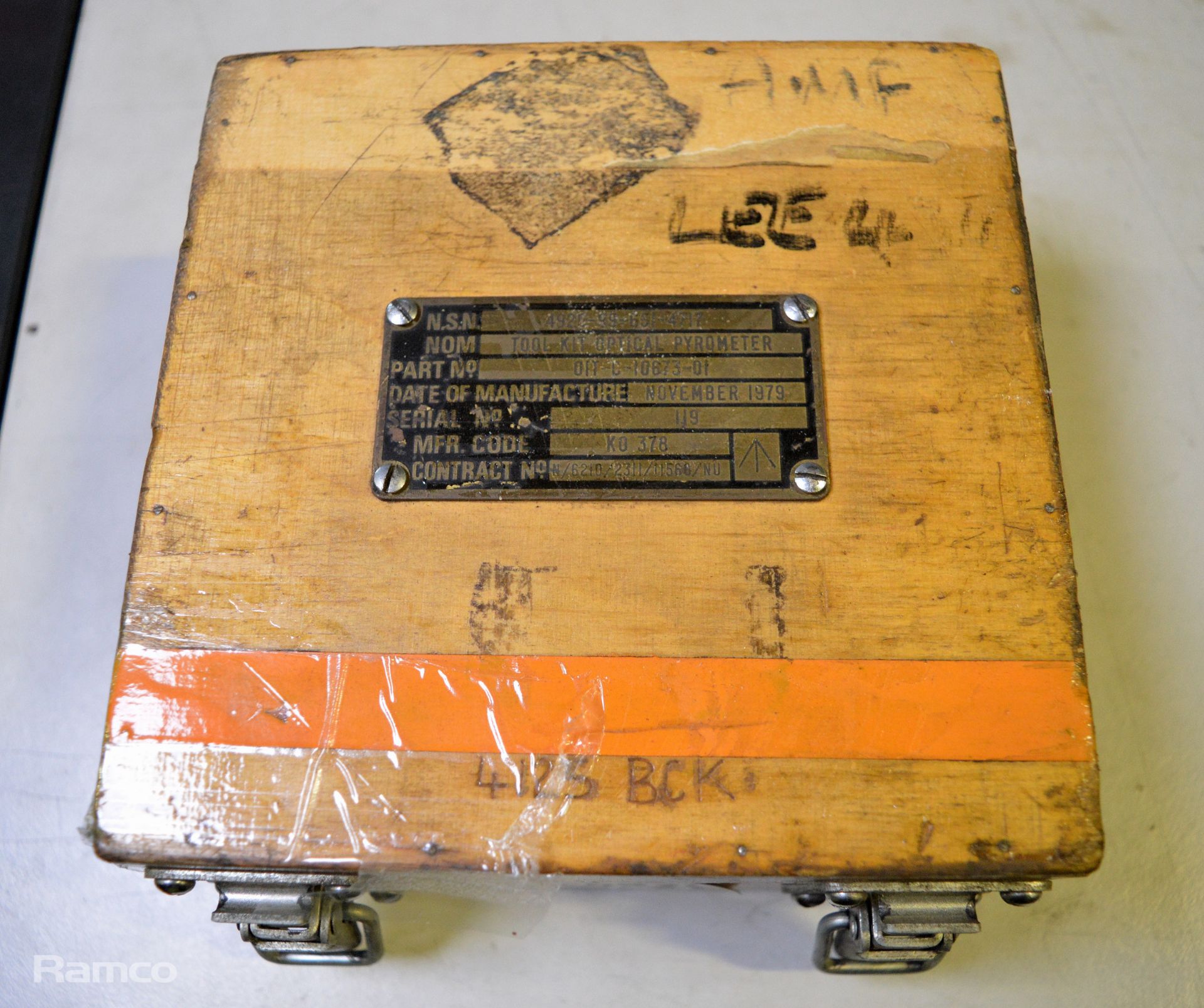 Optical Pyrometer Tool Kit In Wooden Box - Image 3 of 3