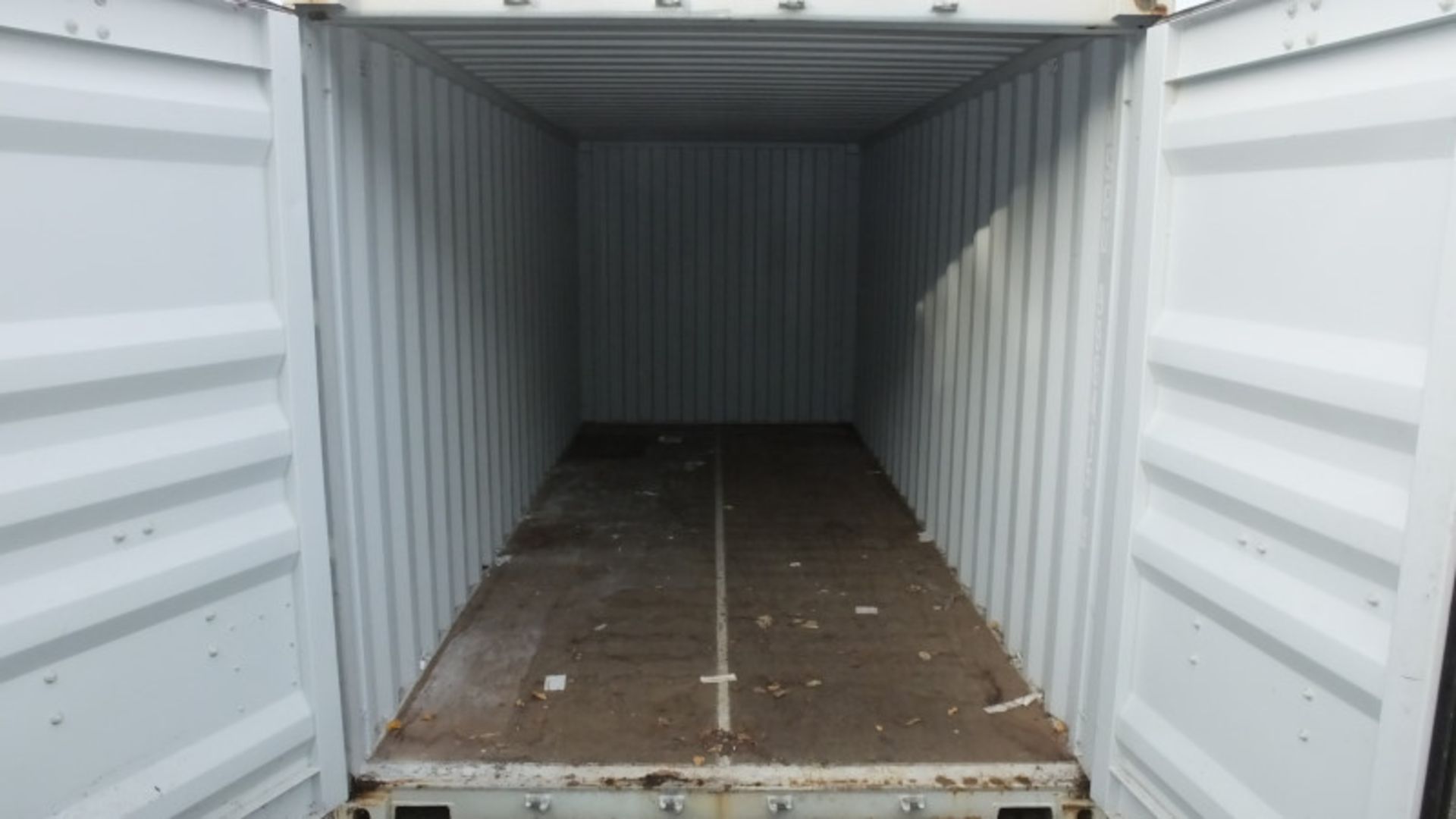 20ft ISO container - Type CX00-20MOS - grey - LOCATED AT OUR CROFT SITE NEAR SKEGNESS - Image 6 of 12