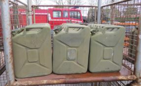 9x Ex-MOD Jerry Cans