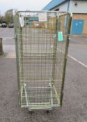 Palletower Mobile Caged Laundry Trolley