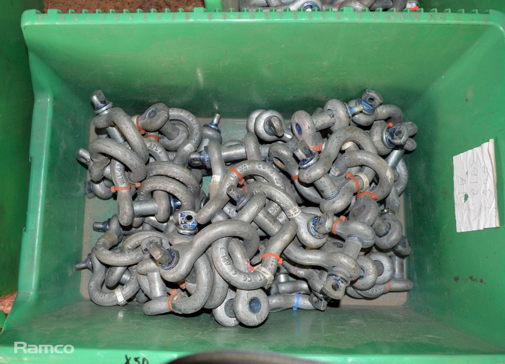 D-Shackles - 4 3/4T x50