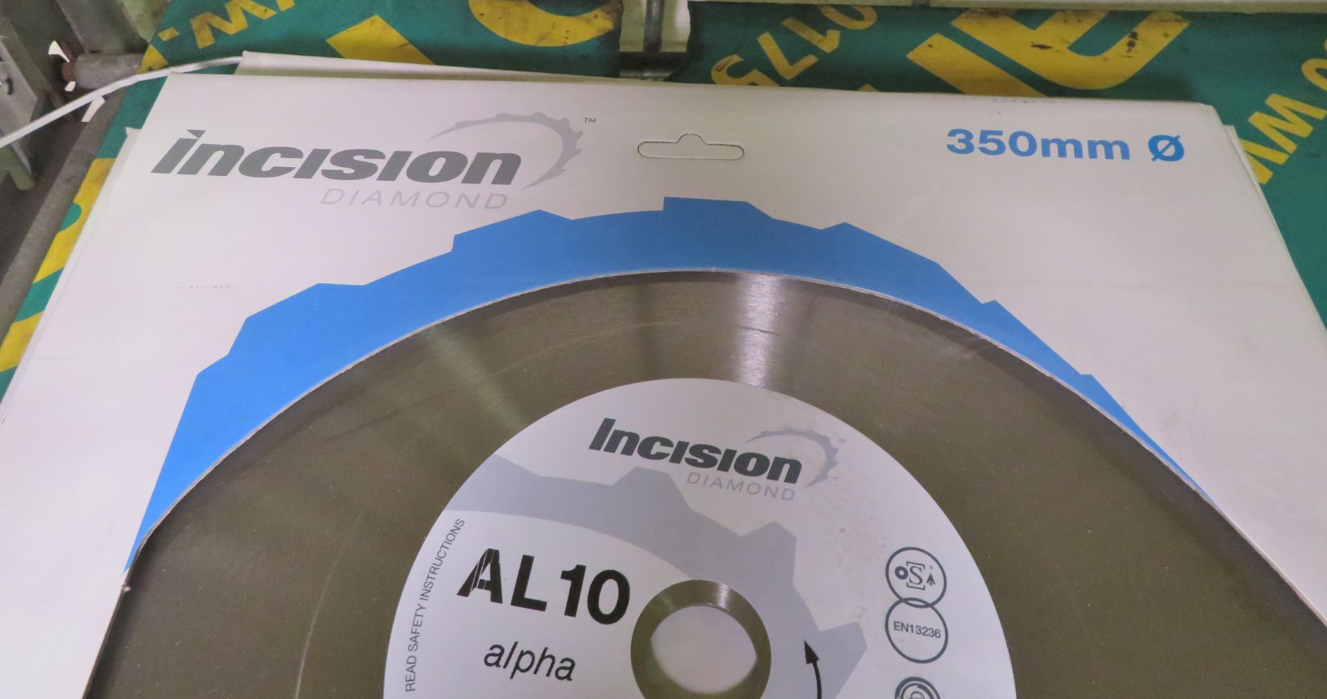 3x Incision AL10 Professional Diamond Blades Hard Materials 350mm - Image 2 of 3