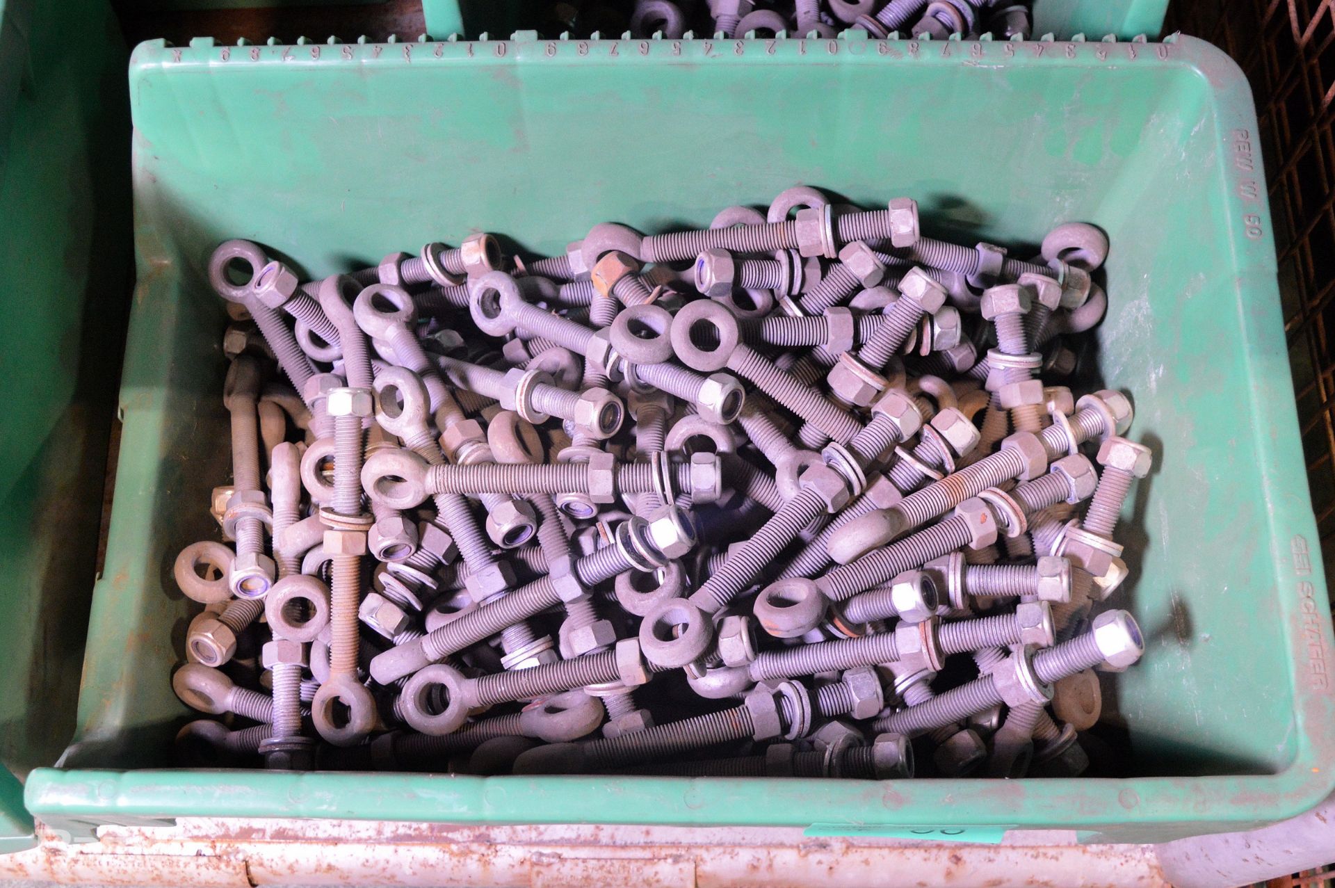 M18 eye bolts - approx 50