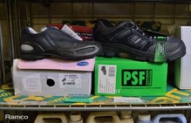 PSF Terrain safety shoes size 13, Lavoro safety shoes Catwoman size 6