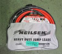 Neilsen CT0409 heavy duty jump leads - 800amp x 6M