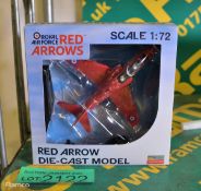 Royal Air Force diecast model - scale 1:72 - Red Arrow