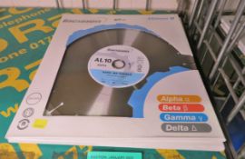 3x Incision AL10 Professional Diamond Blades Hard Materials 350mm