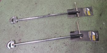 2x RAM 15 & 22m adjustable basin wrenches