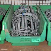 3x Wire rope rigging ladders - 10M