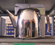 3x Stainless Steel Coffee Pots - 50 OZ