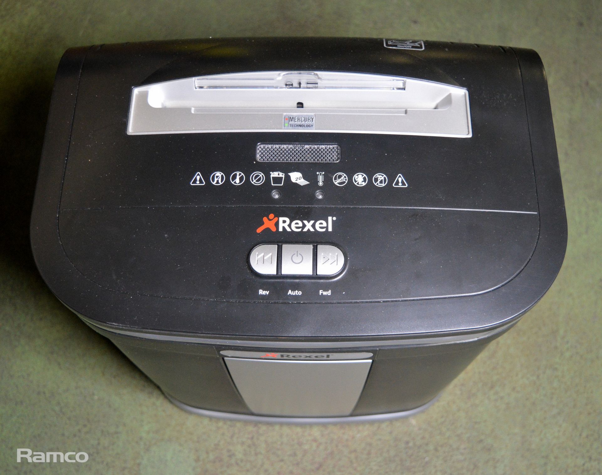 Rexel Mercury RSS2030 Shredder - L420 x W300 x H600mm - Image 2 of 5