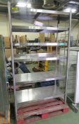 Bartlett B-Line Catering Shelving Unit - L1190 x W590 x H2100mm