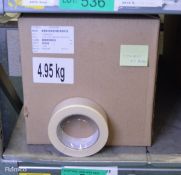 PSA Masking Tape 38mm x 50M - 24 Per Box - 2 boxes