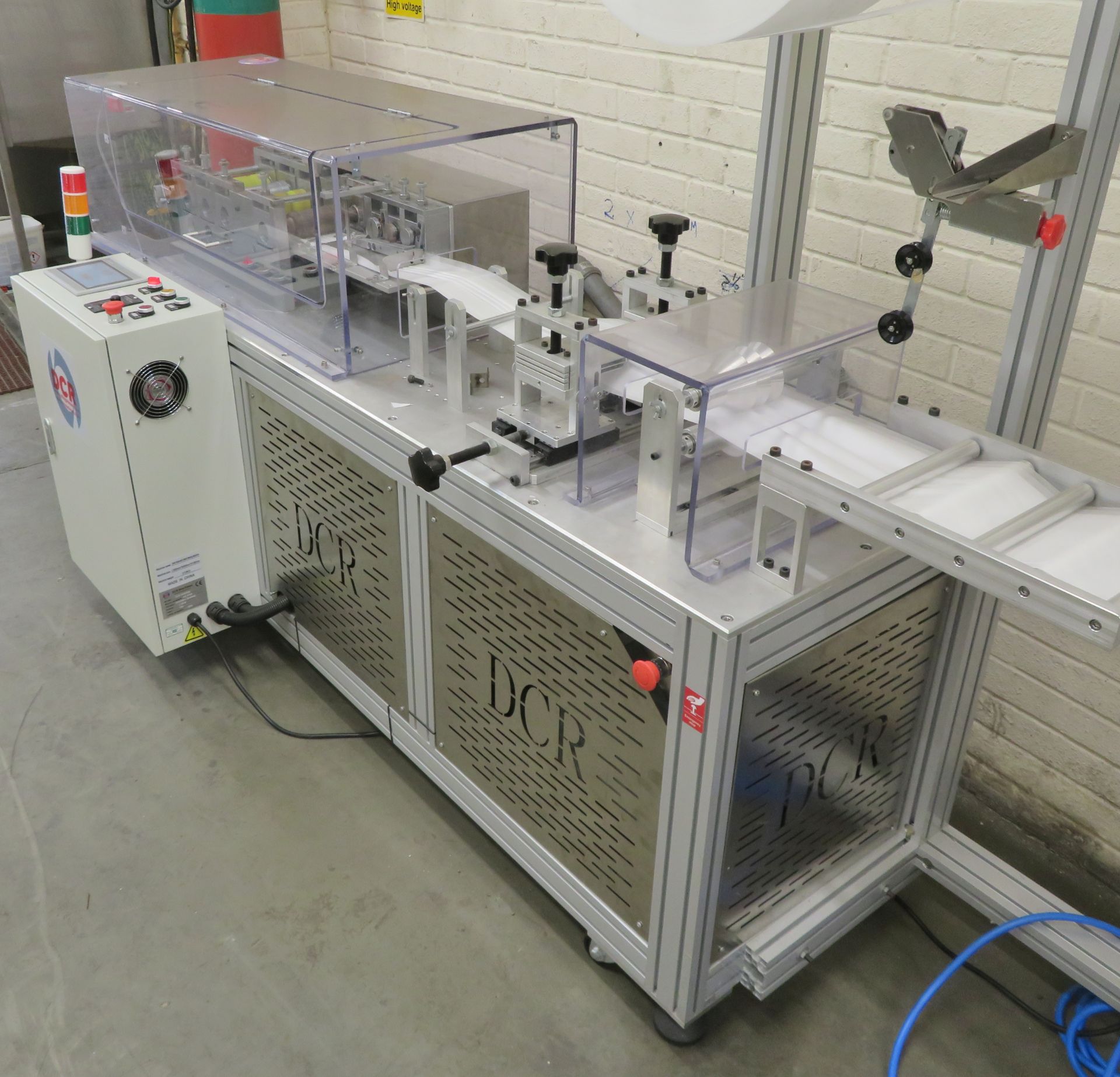 DCR MMM150 PPE mask making machine & ancillaries - Image 5 of 12