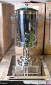 Stainless Steel Drinks Urn W 270mm x D 380mm x H 530mm