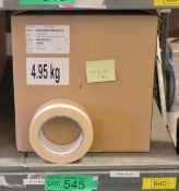 PSA Masking Tape 38mm x 50M - 24 Per Box - 1 box