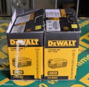 2x DeWalt Lithium Ion 36V 4.0Ah Rechargeable Batteries