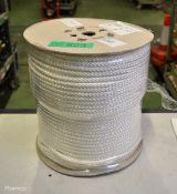 White Poly Fibrous Rope 220m x 9mm - NSN 4020-99-120-8692