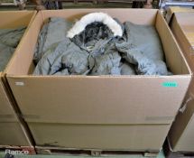 40x Grey Extreme Cold Parka Coats - Medium