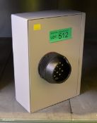 KABA Electric Combination Key Safe - W 225mm x D 110mm x H 320mm - unknown combination