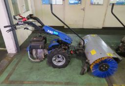 Tracmaster 740 Yanmar Diesel Eng With Sweeper 100 - W 1000mm - L100N6FF1P1AAFT - 7.4kW - 3