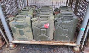 9x Ex-MOD Jerry Cans