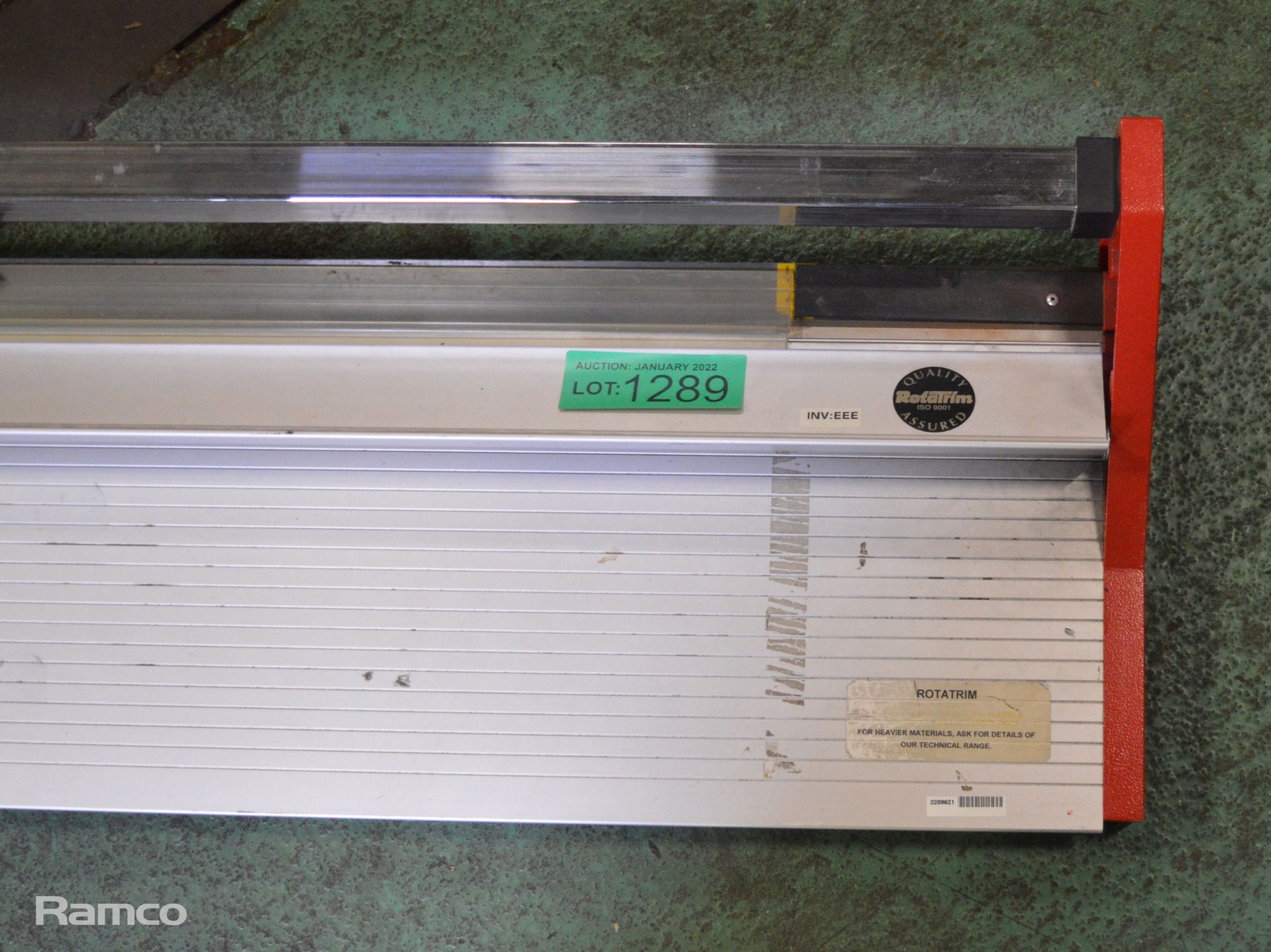 Rotatrim Paper Trimmer / Cutter - 2250mm long - Image 3 of 6