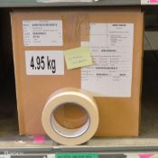 PSA Masking Tape 38mm x 50M - 24 Per Box - 2 boxes