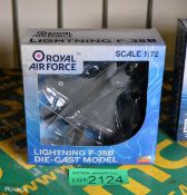 Royal Air Force diecast model - scale 1:72 - Lightning F-35B