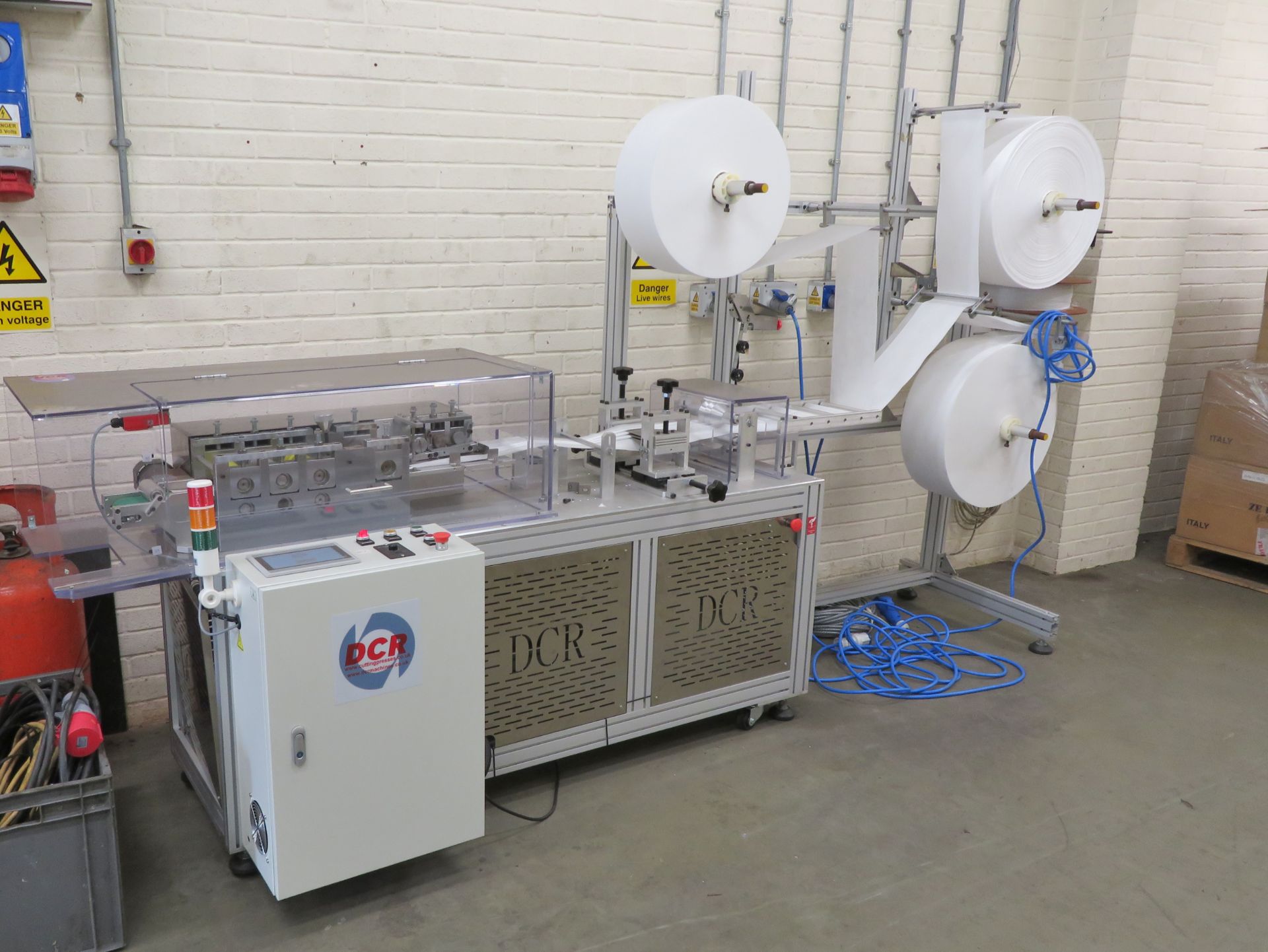 DCR MMM150 PPE mask making machine & ancillaries - Image 2 of 12