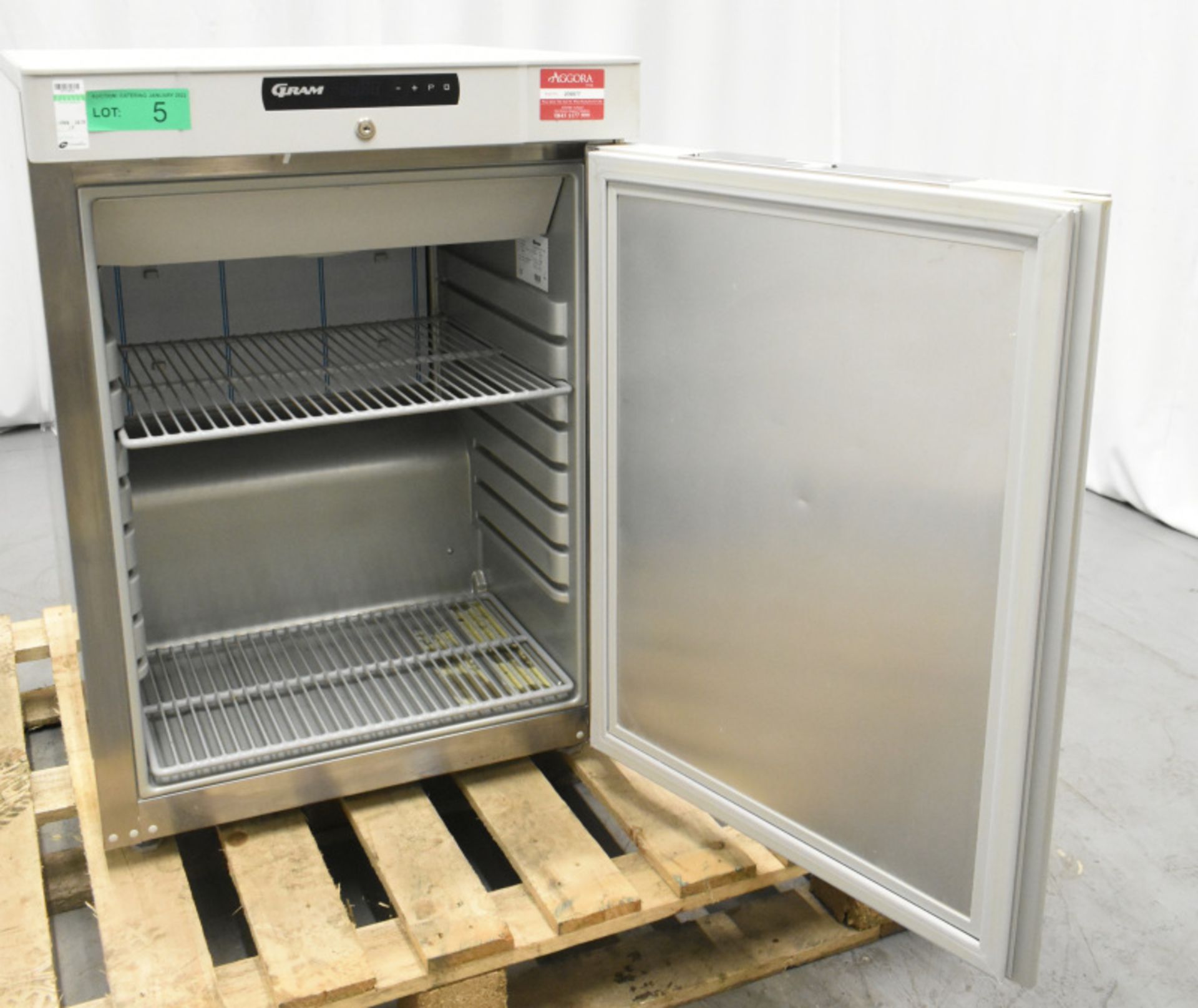 Gram Compact K 210 RG 3N 125Ltr Undercounter Fridge - Image 6 of 7