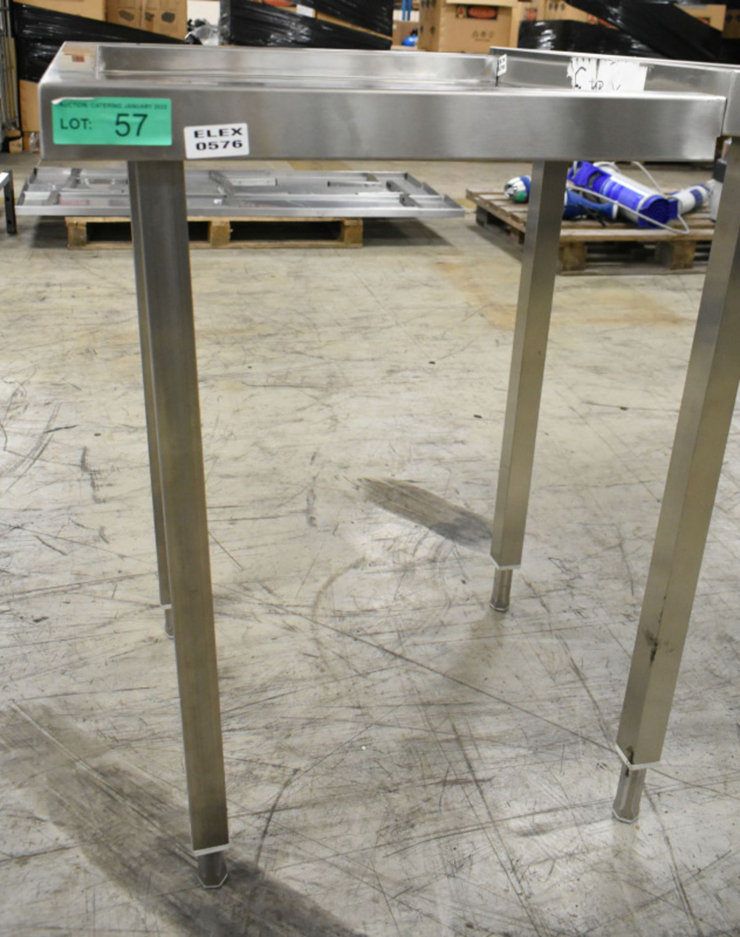 Stainless Steel End Table