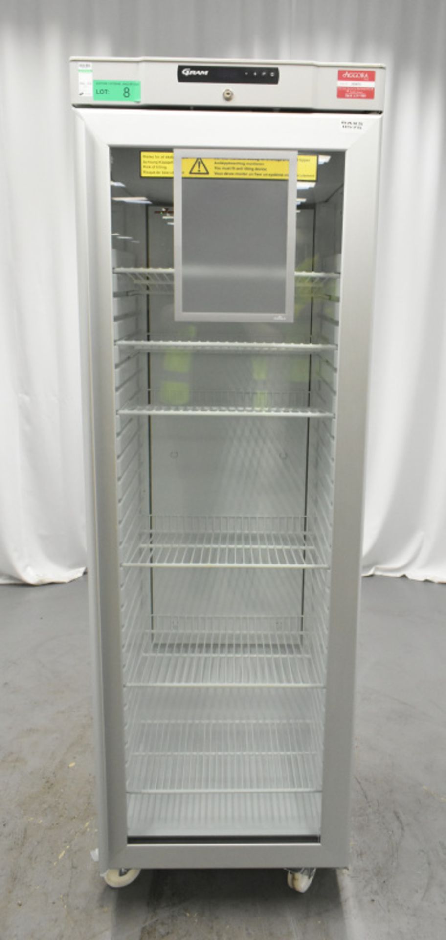 Gram Compact KG 410 RG C 10WV 346Ltr Upright Wine Cooler/Fridge