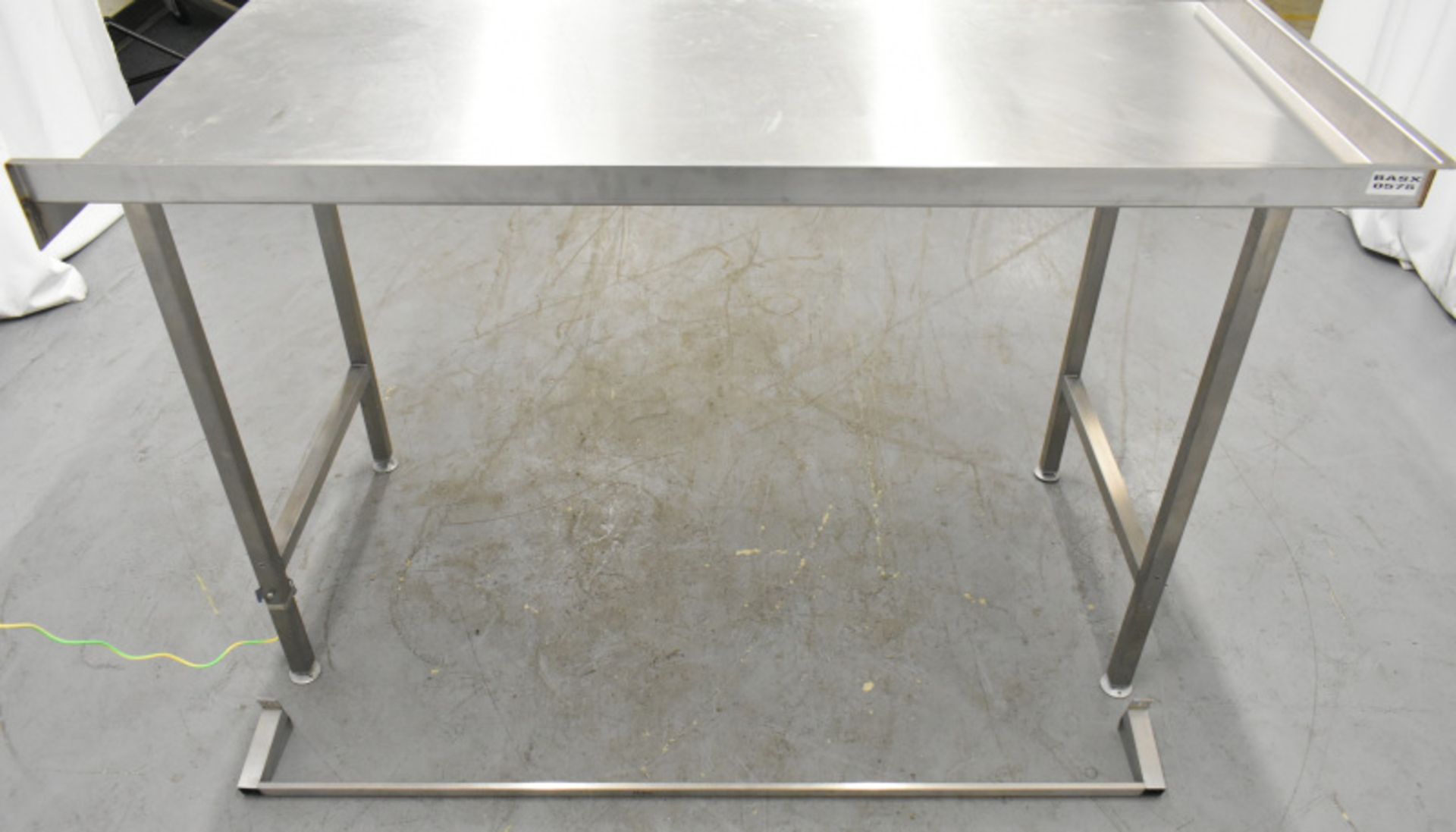 Stainless Steel Preparation Table - Image 3 of 5