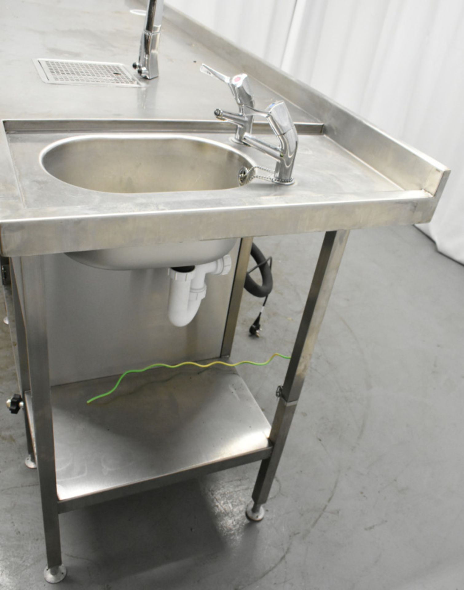 Stainless Steel Drinks Preparation Table with Sink & Brita VIVREAU ViTap - Image 8 of 13