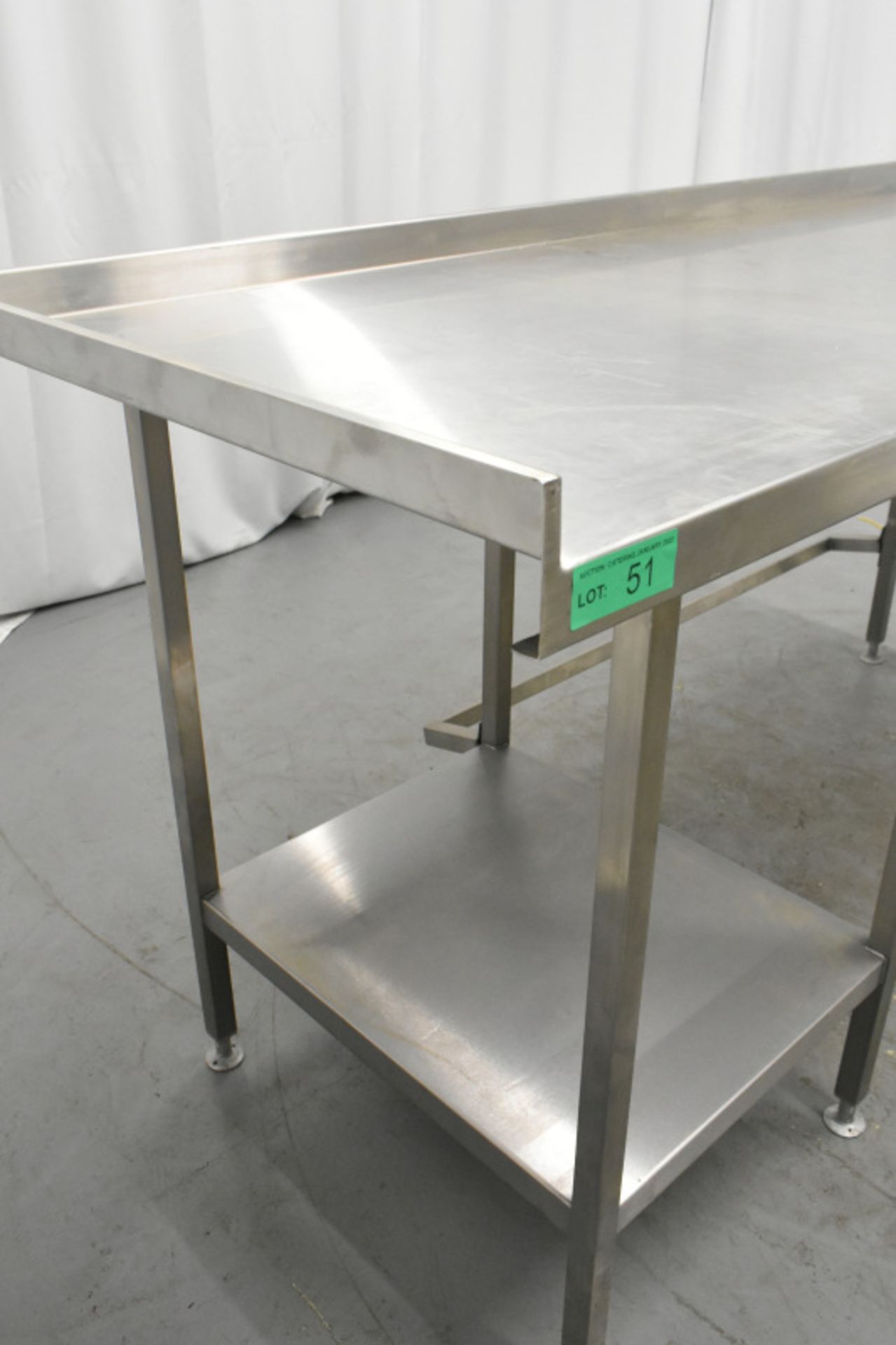 Stainless Steel Preparation Table - Image 4 of 5