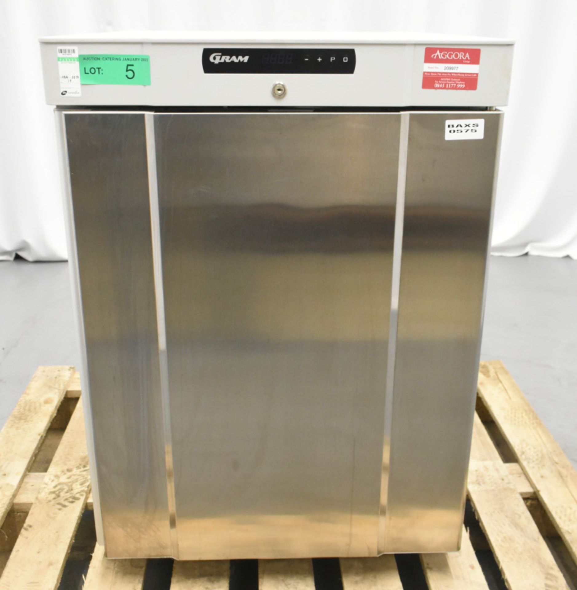 Gram Compact K 210 RG 3N 125Ltr Undercounter Fridge