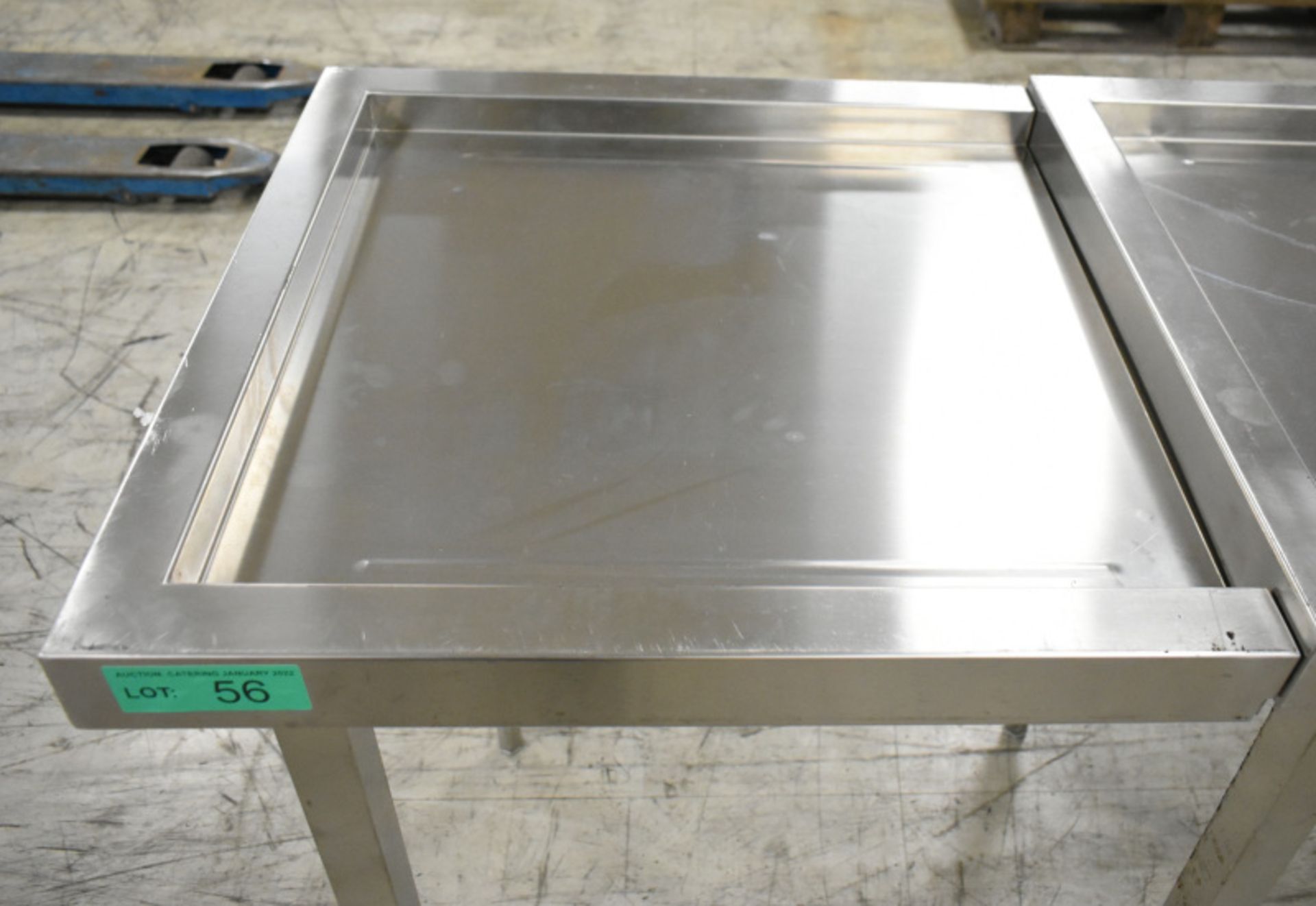 Stainless Steel End Table - Image 2 of 4