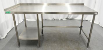 Stainless Steel Preparation Table