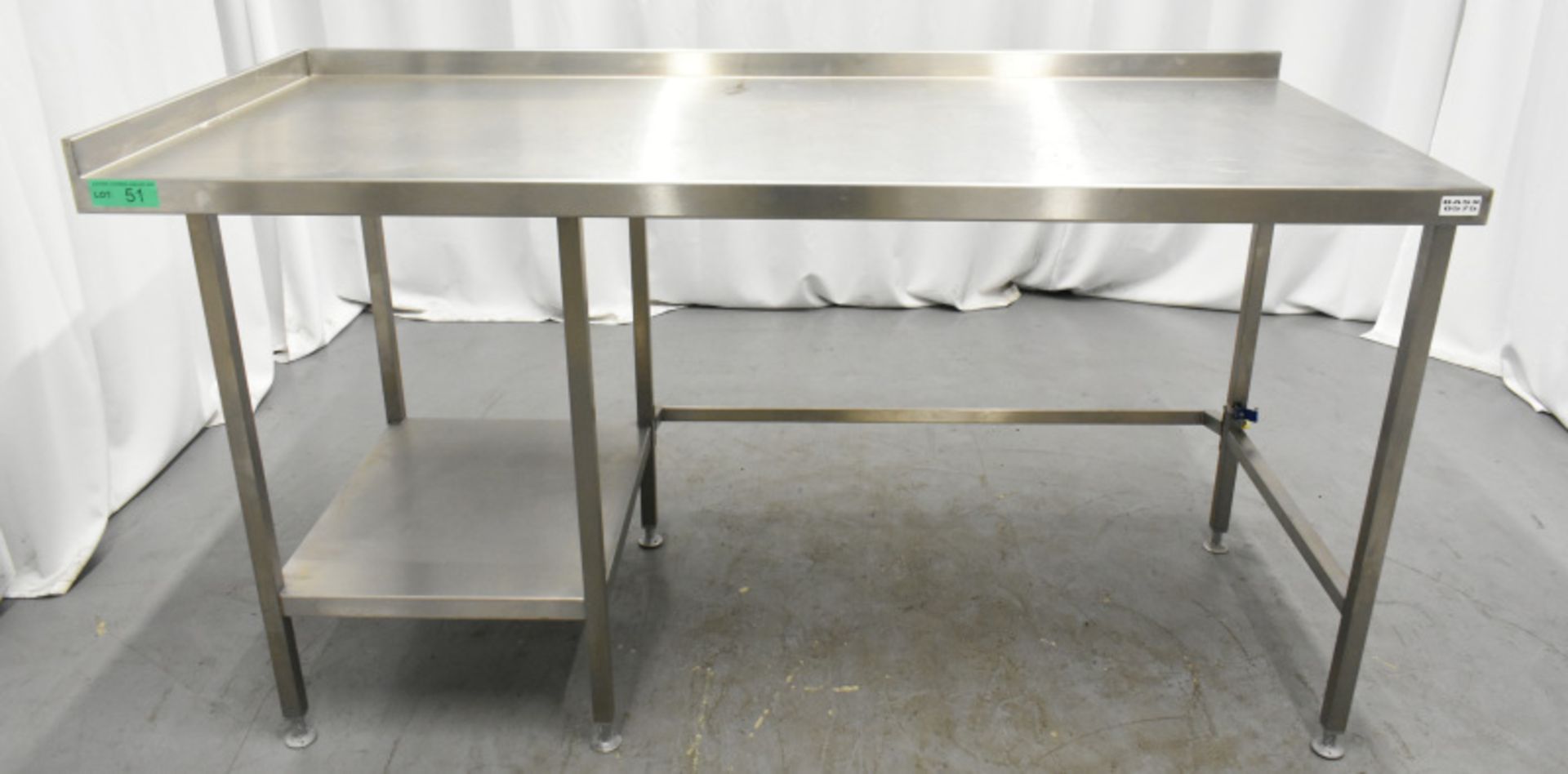 Stainless Steel Preparation Table