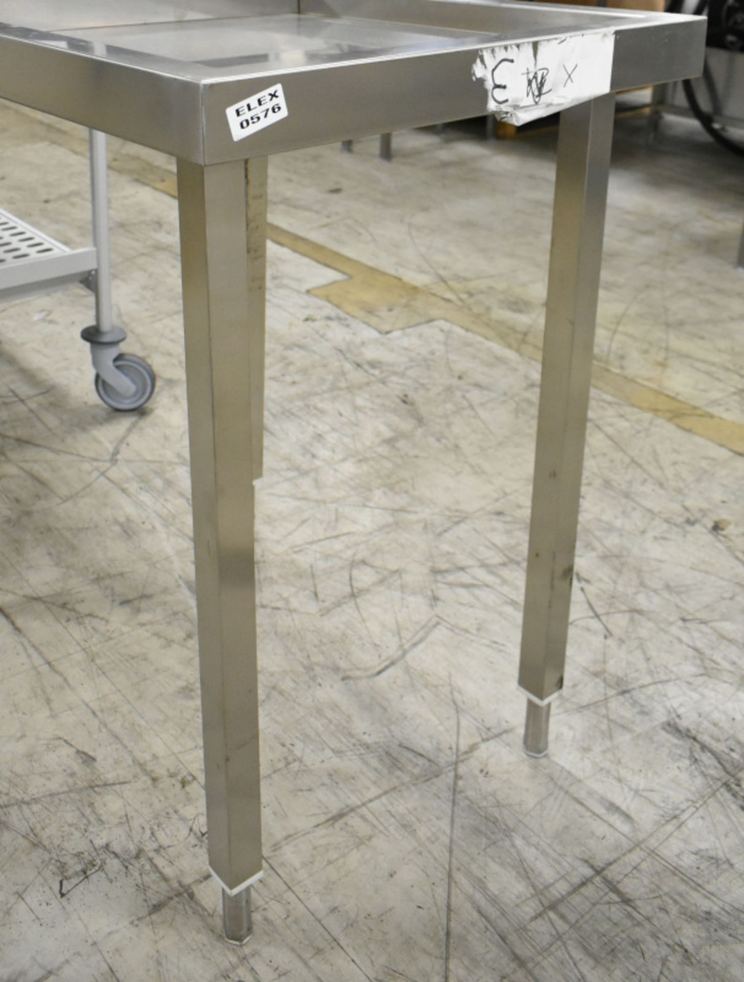 Stainless Steel End Table - Image 3 of 4